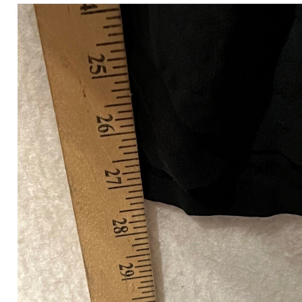 Eileen Fisher 3X Black Silk Pants Plus Size Elastic Waist Trousers‎ - Picture 7 of 14